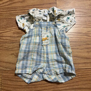 Vintage Little Me Infant Romper 3 Months